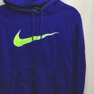 Blue Nike Hoodie Small